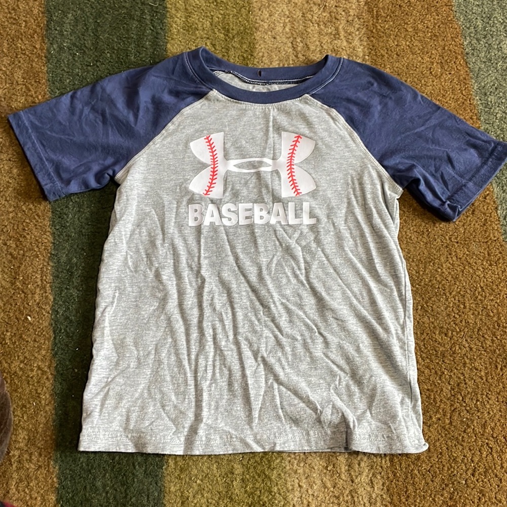 Boys Under Armour Baseball Shirt